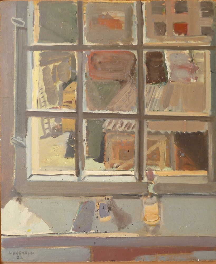 Rolf Lindemann:Atelierfenster