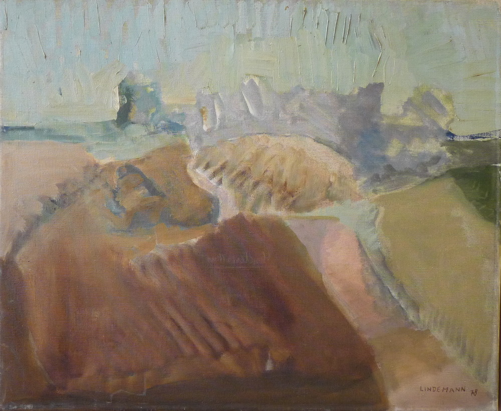 Rolf Lindemann:Landschaft IV